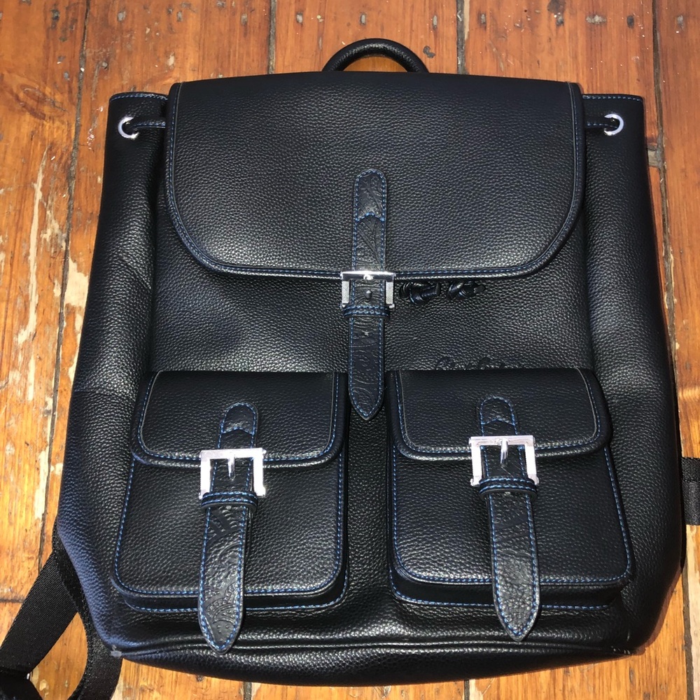 Robert Graham Men’s Leather Backpack